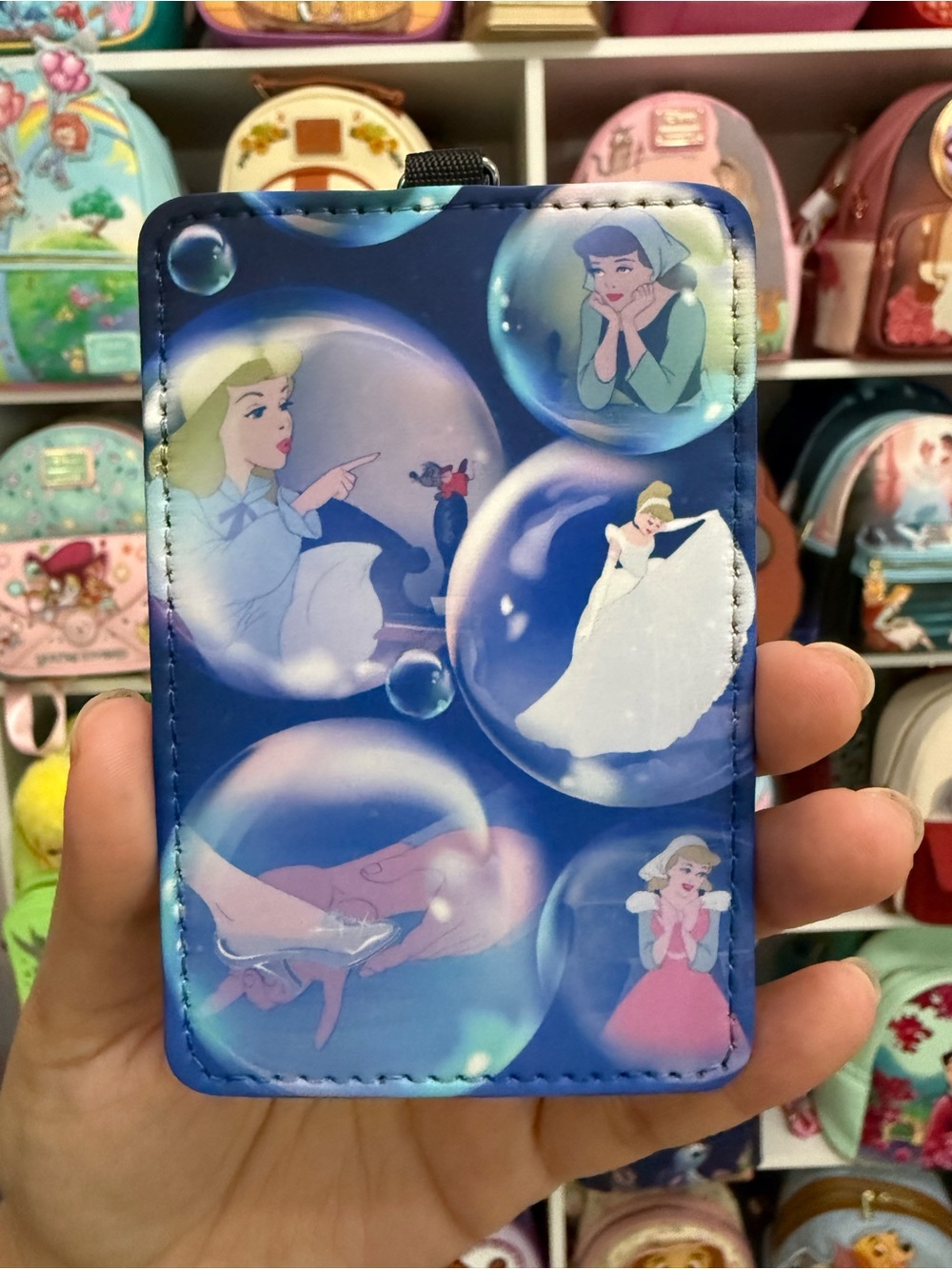 Cinderella Bubbles Card Holder